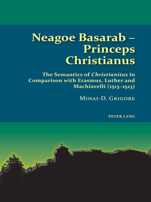 cover image of Neagoe Basarab – Princeps Christianus
